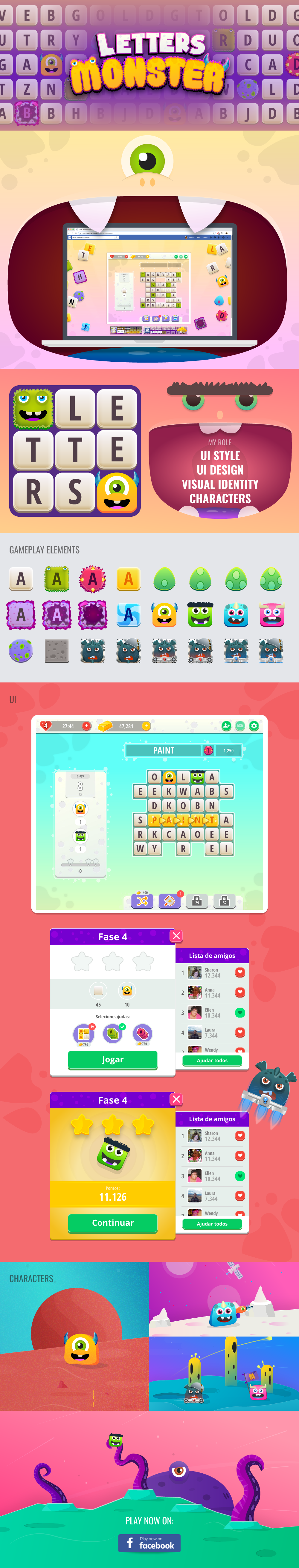 Letters Monster — Cupcake Entertainment