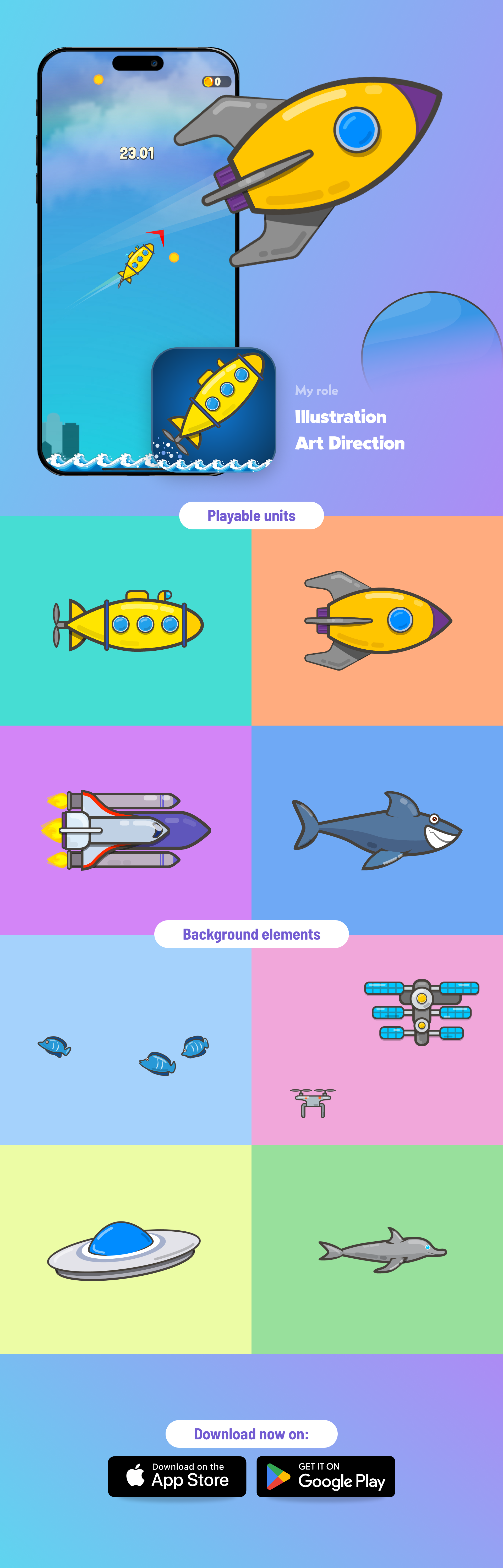 Submarine Jump — Clap Clap Games